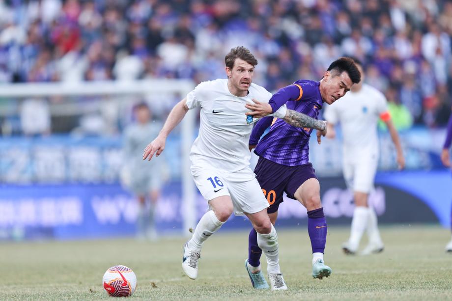 巴顿助攻阿代米进球 天津津门虎平南通支云