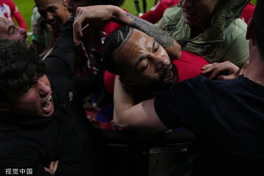 马竞总比分5-4逆转国米 晋级欧冠8强