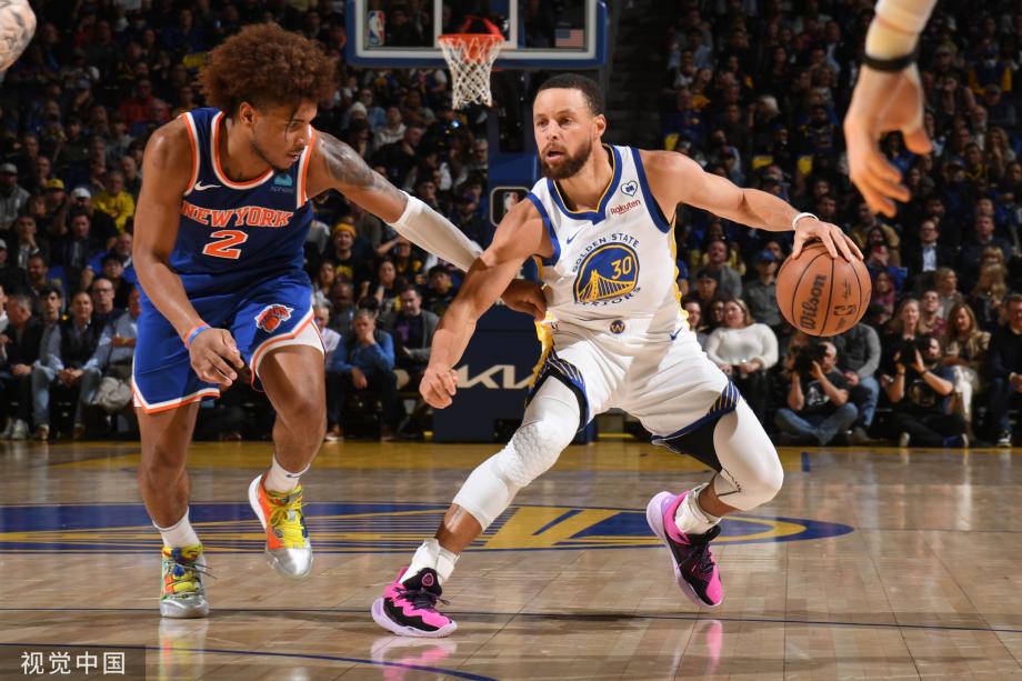布伦森34+7库里27+5 尼克斯力克勇士豪取四连胜