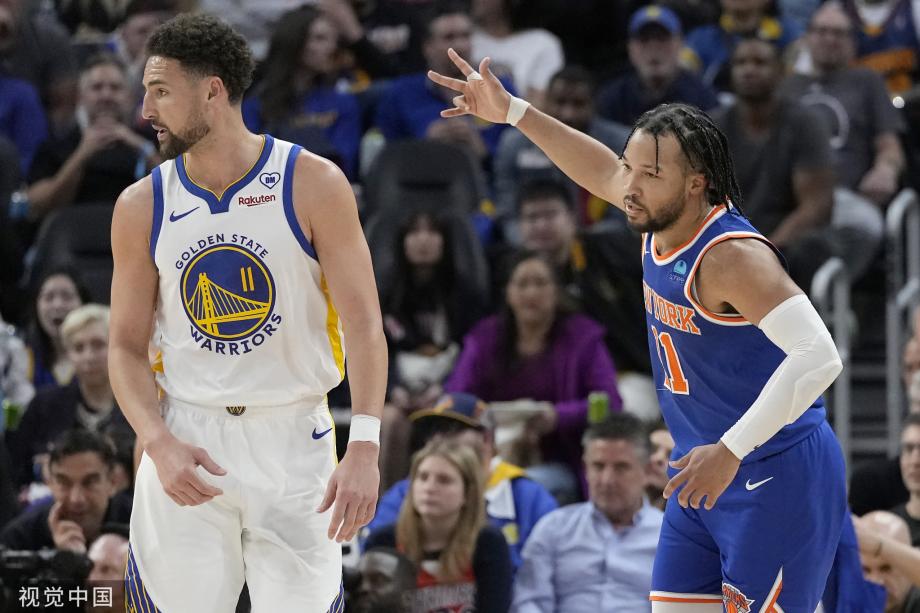 布伦森34+7库里27+5 尼克斯力克勇士豪取四连胜