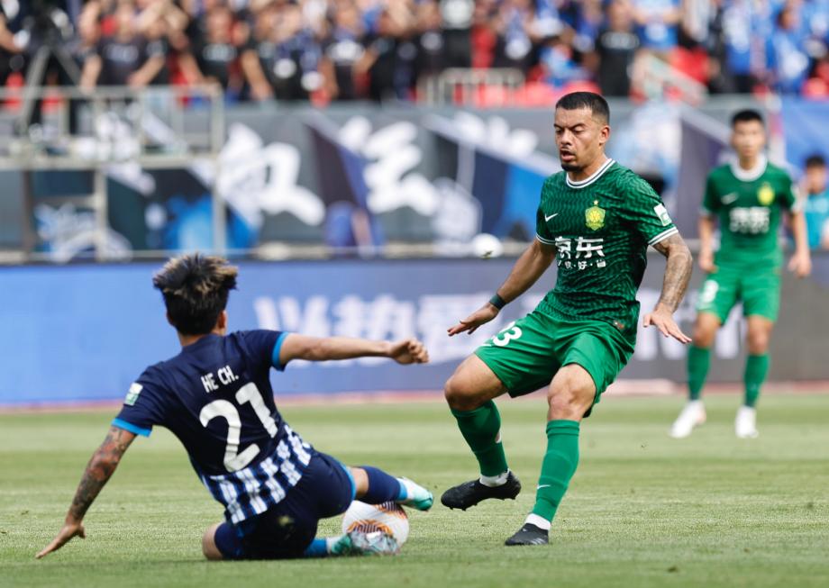 法比奥破门 北京国安1-0客胜武汉三镇暂登榜首