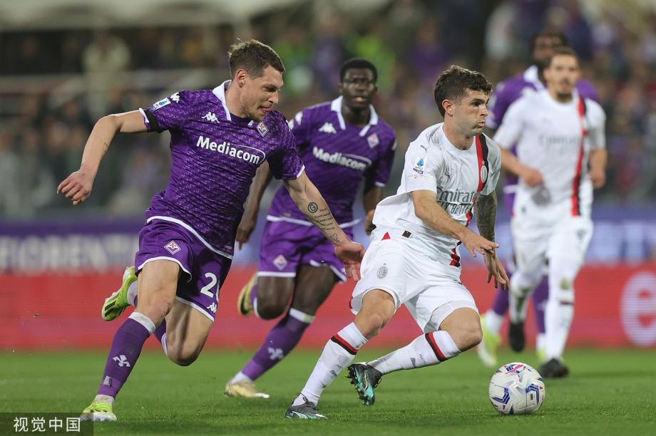 莱奥奇克建功 米兰2-1佛罗伦萨夺联赛4连胜