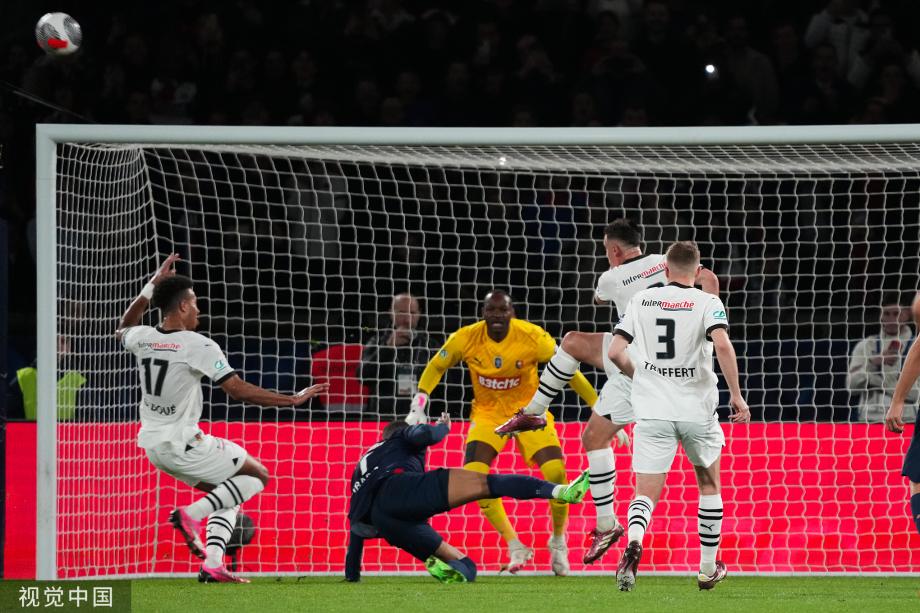 姆巴佩失点+制胜球 巴黎1-0雷恩晋级法国杯决赛