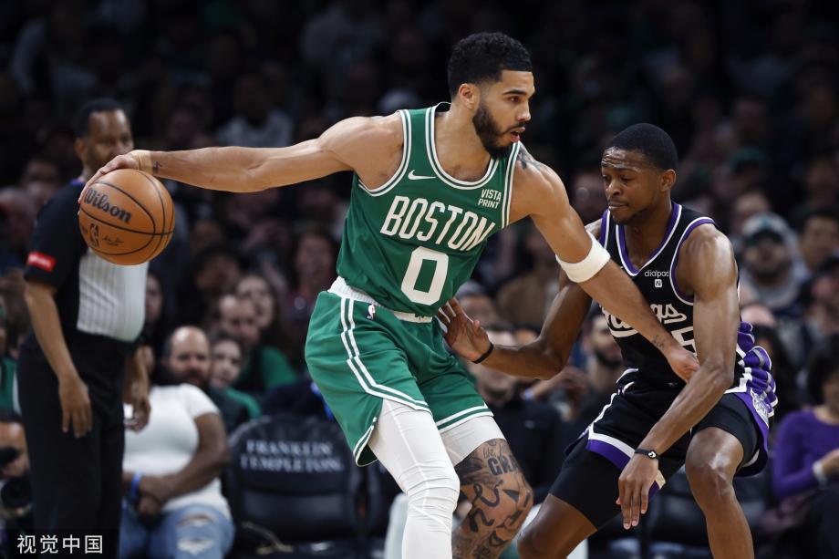 国王逆转未果客场不敌凯尔特人 战绩被湖人追平