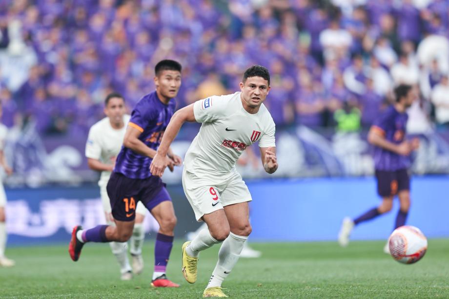 费利佩梅开二度 成都蓉城击败天津津门虎