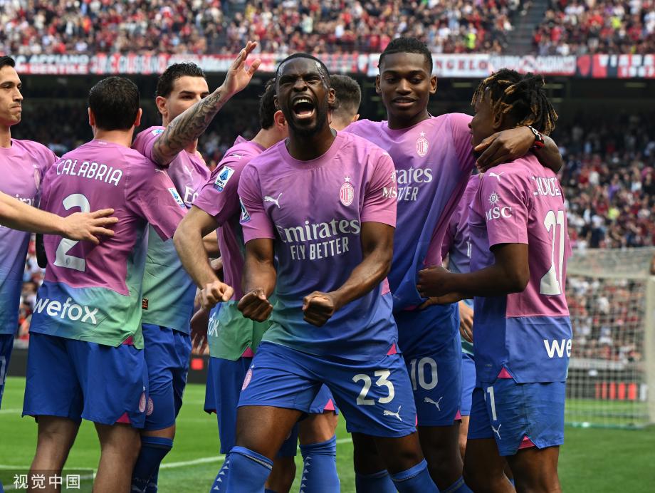 普利西奇世界波 米兰3-0莱切积分榜排第2