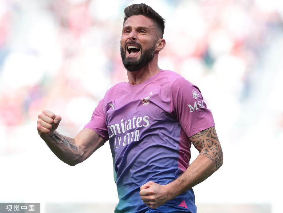 普利西奇世界波 米兰3-0莱切积分榜排第2