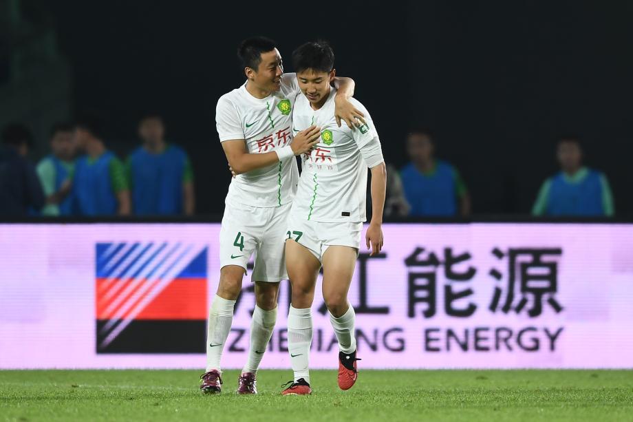 张玉宁破门曹永竞进球 国安客场战胜浙江队