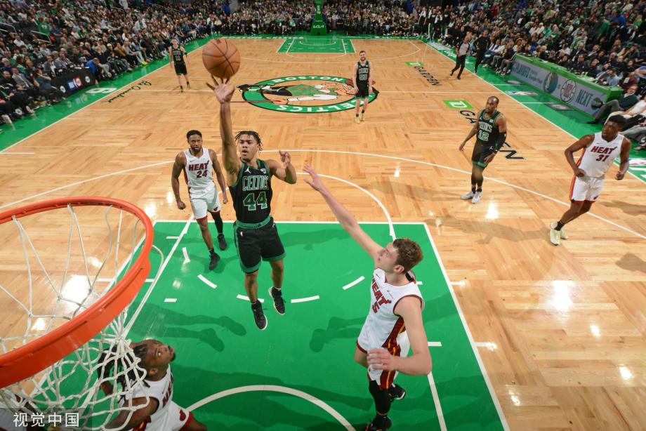 凯尔特人主场34分狂胜热火 总比分4-1晋级次轮