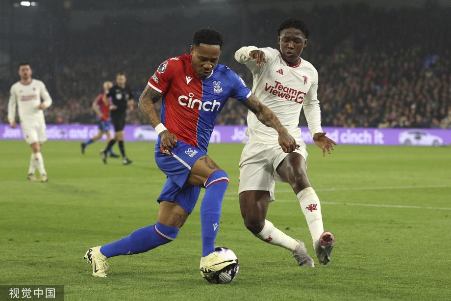 卡塞米罗2球被吹 曼联客场0-4惨负水晶宫