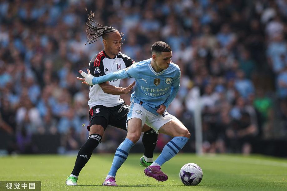 格瓦迪奥尔双响 曼城4-0富勒姆 反超阿森纳2分领跑