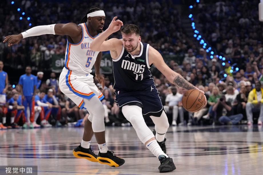 欧文末节超神东契奇22+15 独行侠险胜雷霆2-1