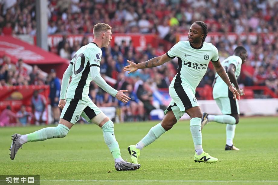 斯特林杰克逊破门 切尔西3-2诺丁汉森林