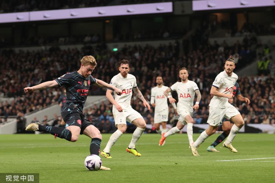 哈兰德双响 曼城2-0战胜热刺领先阿森纳2分