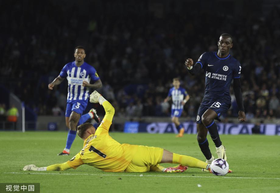 英超-帕尔默破门 切尔西2-1布莱顿距第5热刺3分