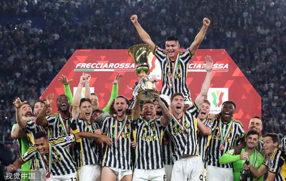 弗拉霍维奇闪击制胜 尤文1-0亚特兰大夺意杯冠军