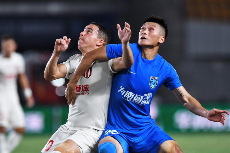 中超-周定洋头球制胜 成都蓉城1-0南通支云