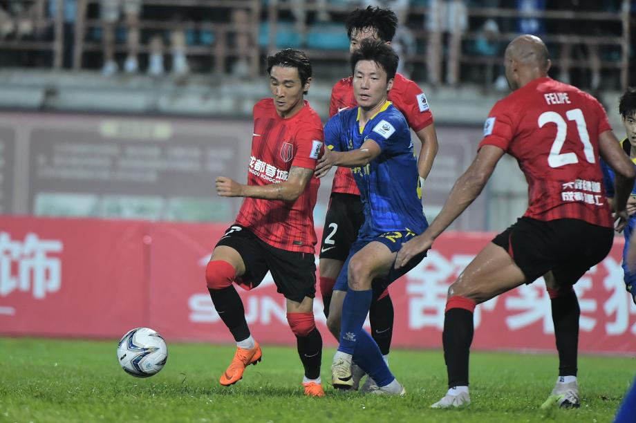 韦世豪破门 成都蓉城2-1南京城市晋级4强