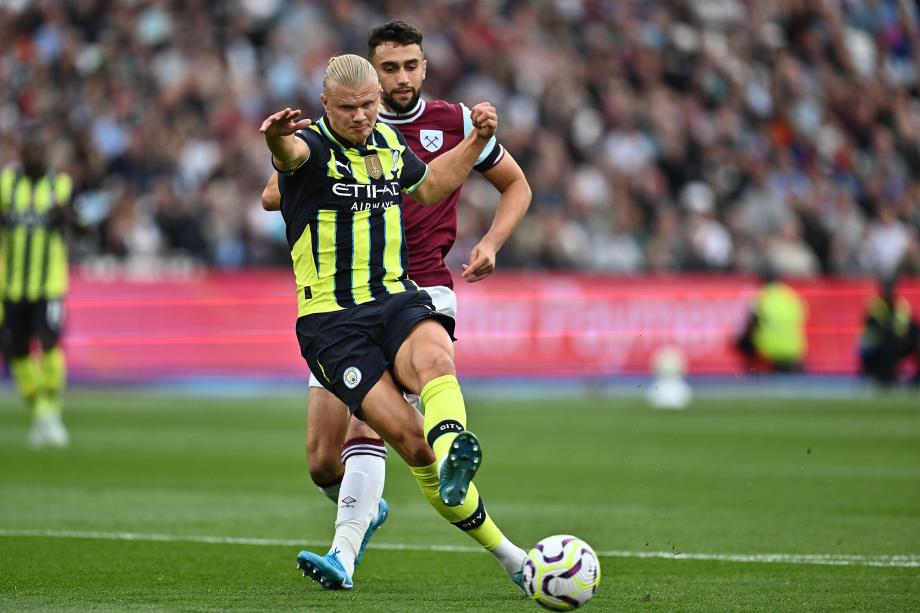 哈兰德连场戴帽 曼城客场3-1战胜西汉姆联