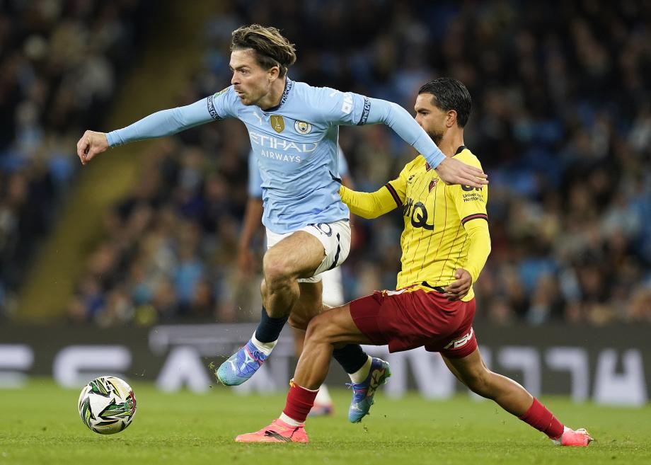 联赛杯-多库努内斯破门 曼城2-1沃特福德晋级