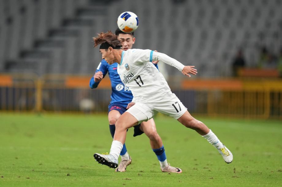 亚冠-汪海健建功 申花2-0十人川崎主场10连胜