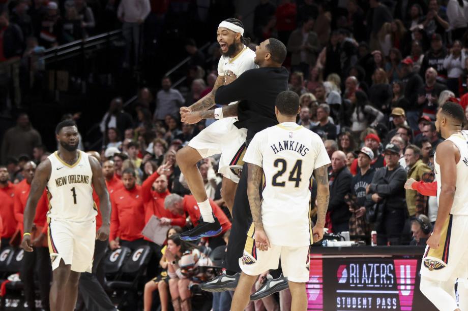 英格拉姆准绝杀锡安制胜封盖 鹈鹕逆转开拓者