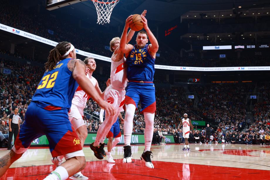 约基奇40+10巴恩斯21+12+9 掘金加时胜猛龙