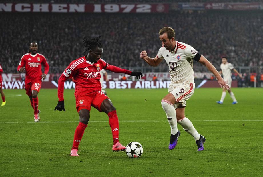 欧冠-穆西亚拉头球制胜 拜仁1-0本菲卡