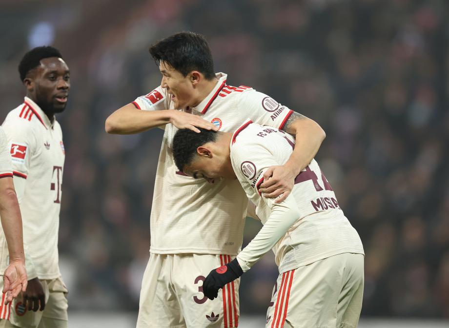 穆西亚拉世界波 拜仁1-0圣保利豪取五连胜