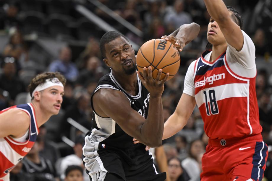 NBA-文班亚马爆砍50分普尔42分 马刺送奇才6连败