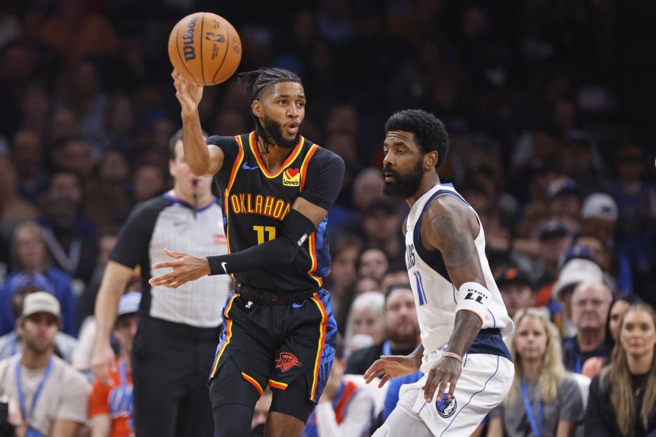 NBA-华盛顿27+17亚历山大36+8 独行侠险胜雷霆