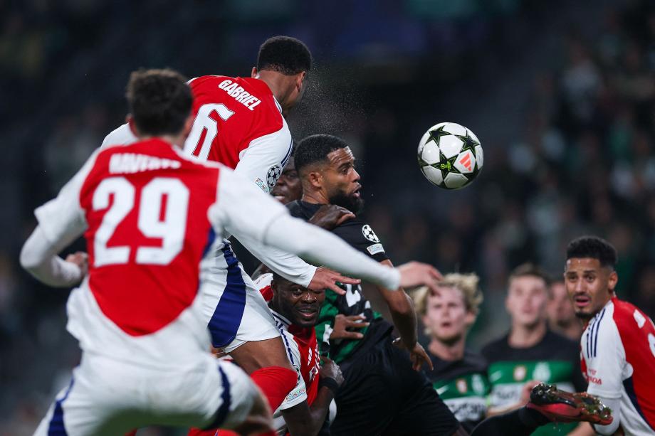 欧冠-萨卡传射 阿森纳客场5-1大胜葡萄牙体育