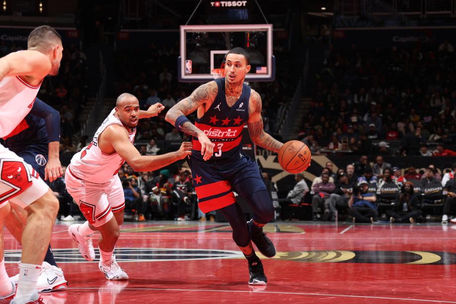 怀特21+8库兹马23+7 公牛大胜送奇才12连败