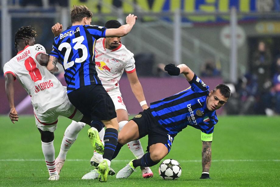 欧冠-迪马尔科造乌龙 国米1-0莱比锡迎4连胜