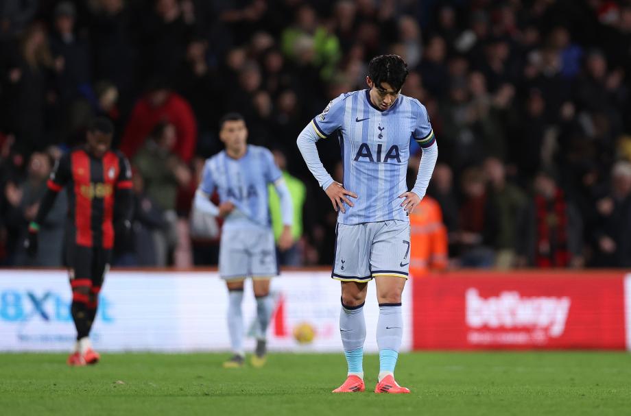 怀森制胜球孙兴慜破门被吹 热刺0-1伯恩茅斯