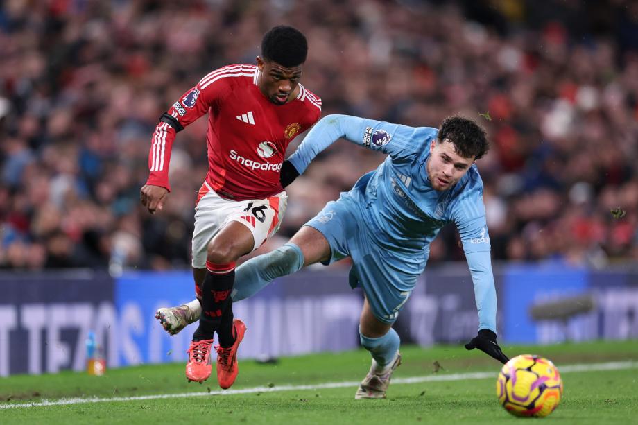 霍伊伦B费破门 曼联2-3诺丁汉森林仍居第13