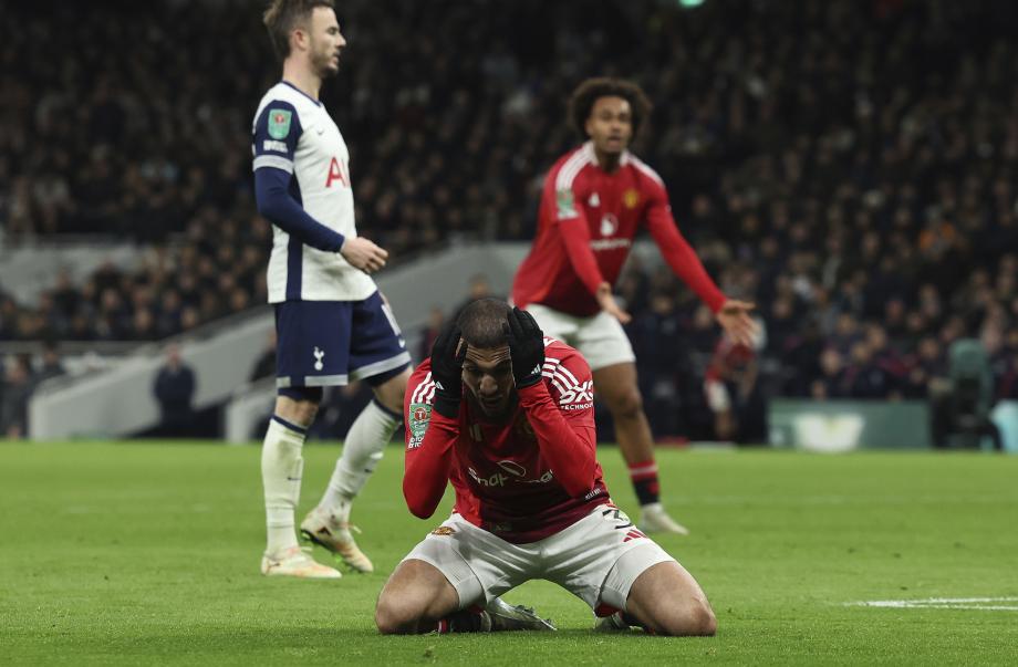 英联杯-孙兴慜角球破门 热刺4-3曼联进4强