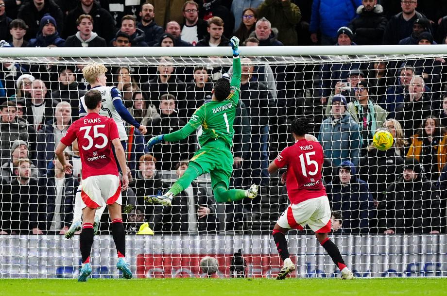 英联杯-孙兴慜角球破门 热刺4-3曼联进4强