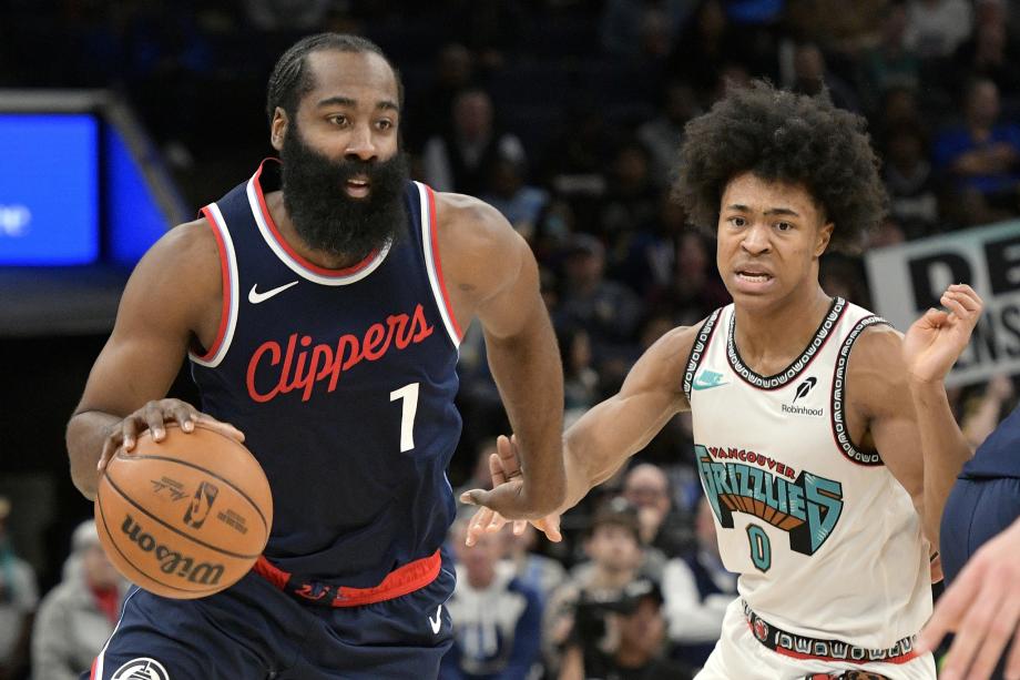 哈登21+8+9鲍威尔29分 快船客胜灰熊升至西部第7