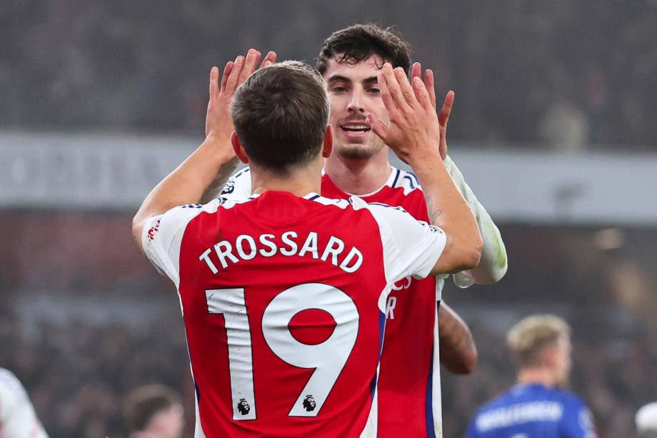 英超-哈弗茨制胜球 阿森纳1-0伊普斯维奇升至第二