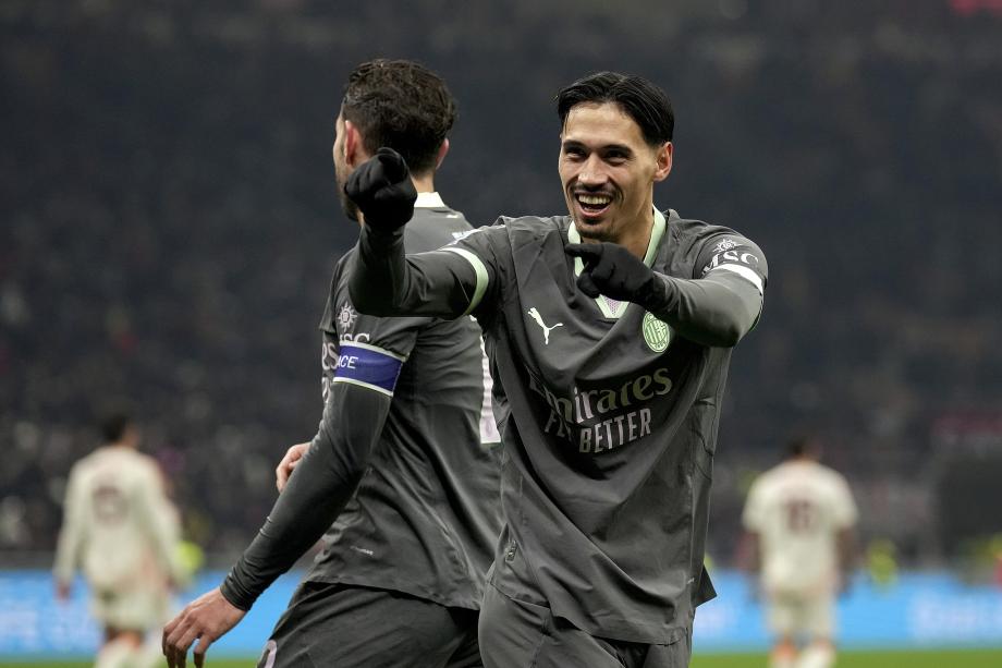 赖因德斯进球迪巴拉破门 米兰主场战平罗马