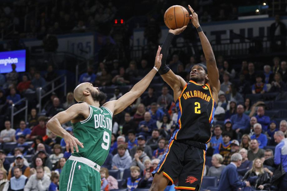 雷霆击败绿军豪取15连胜 刷新队史最长连胜纪录