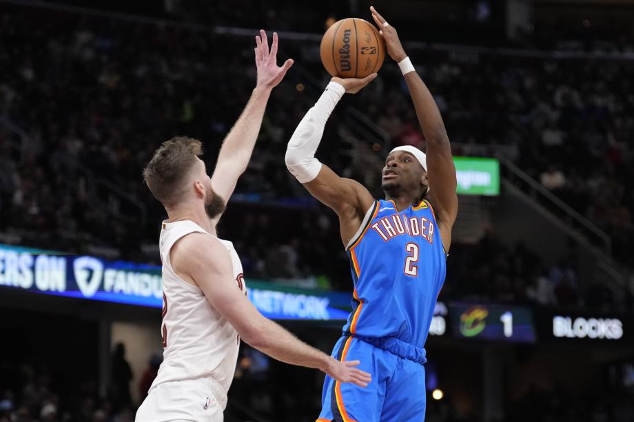 东部第一战胜西部第一！骑士终结雷霆15连胜