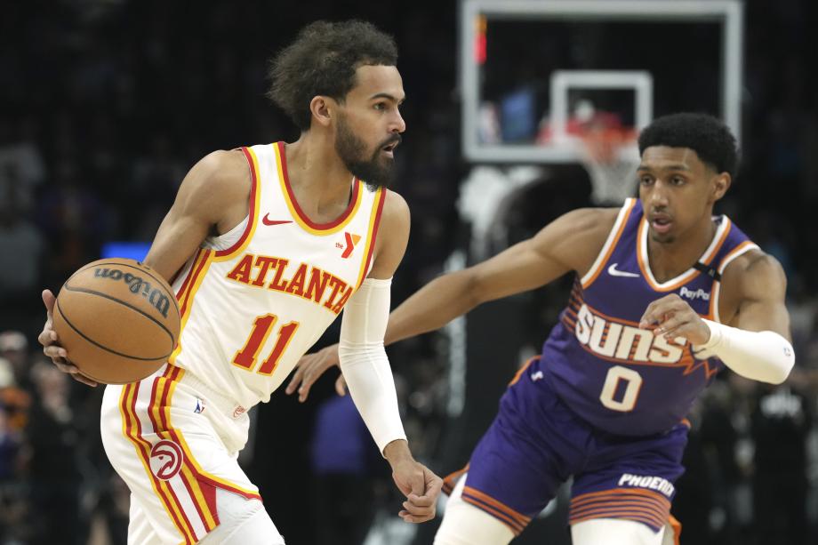 杜兰特23分布克20+12 特雷·杨21+7太阳胜老鹰