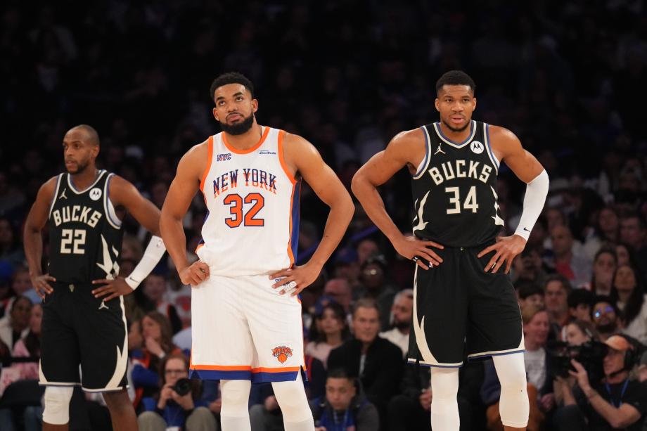 布伦森44分唐斯30+18 尼克斯主场大胜雄鹿