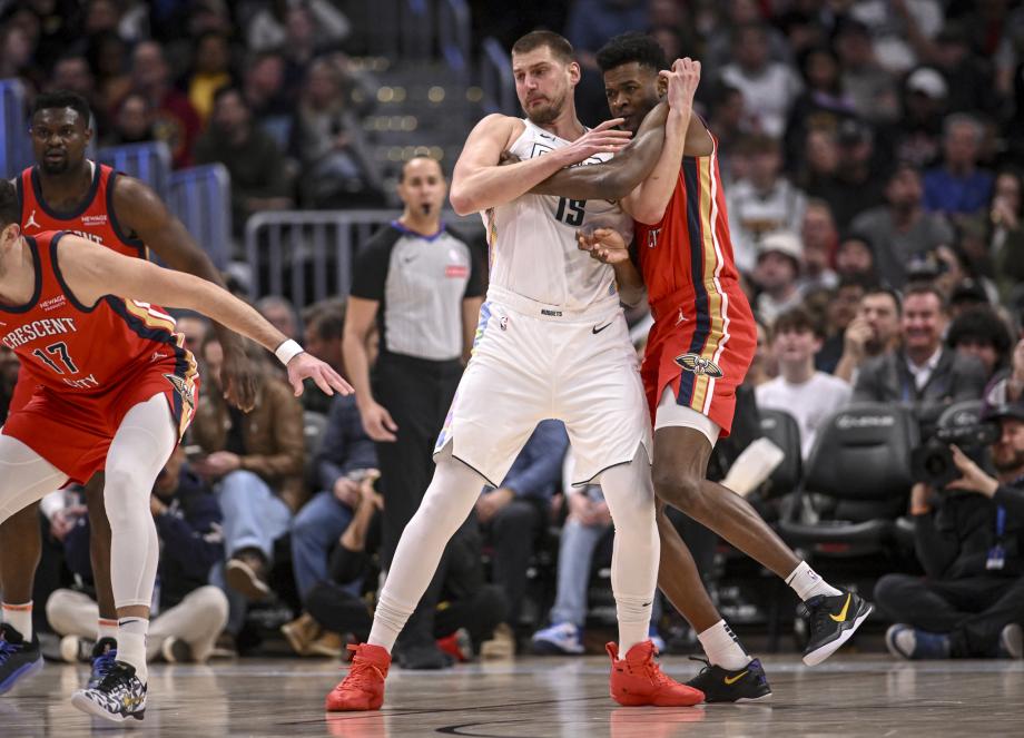 约基奇38+10锡安28分 掘金轻取鹈鹕