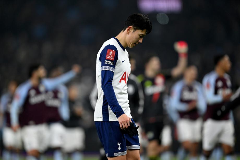 足总杯-拉姆塞闪击罗杰斯传射 热刺1-2维拉