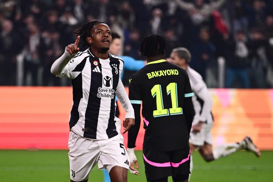 欧冠-麦肯尼、姆班古拉建功 尤文2-1埃因霍温