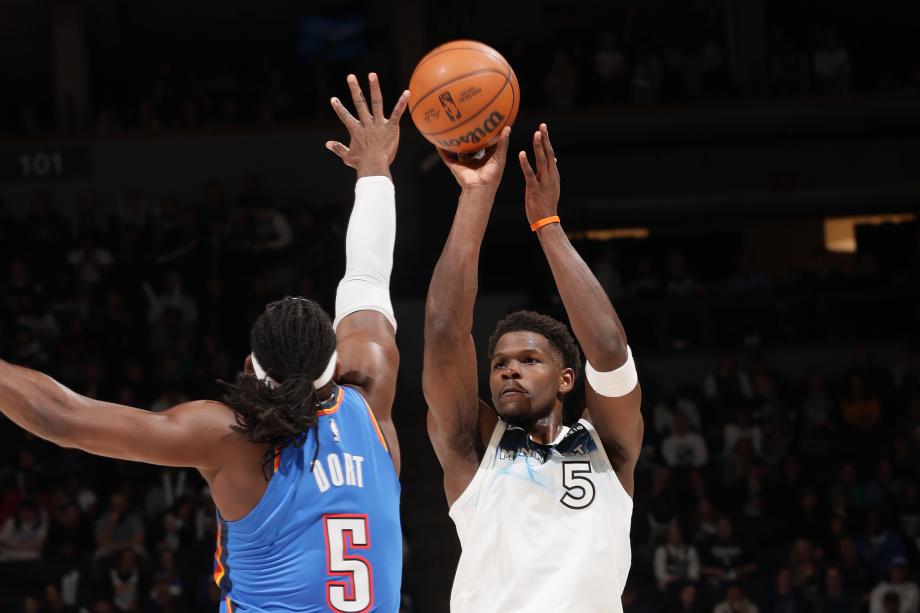 爱德华兹23分 残阵森林狼终结雷霆7连胜