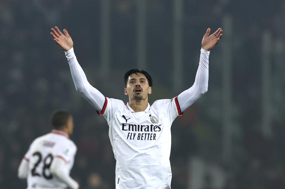 普利西奇失点 米兰客场1-2都灵近4场仅1胜